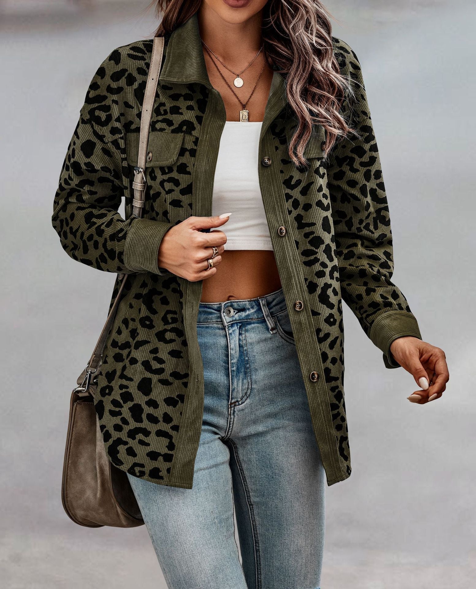 Olivia™ - Jungle Chic Luipaard Jasje