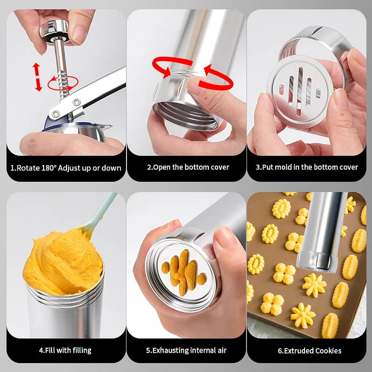 BakePro™ - RVS Koekjesuitsteekvormen Set