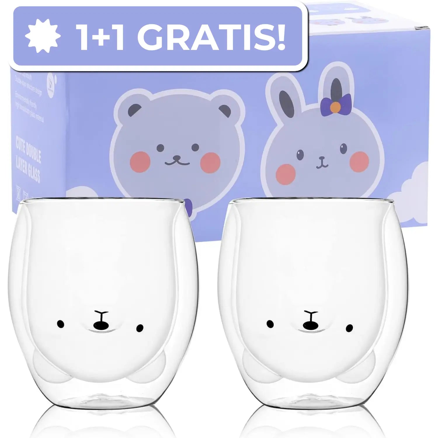 1+1 Gratis | HugMug™ Houdt uw Drankje Warm