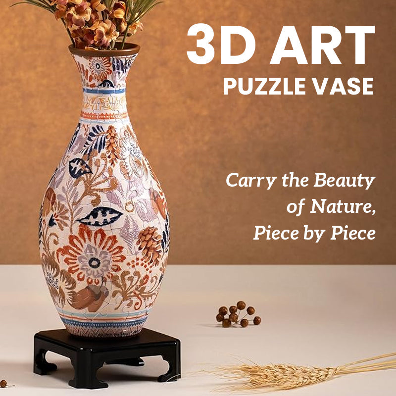 Vasify™ - Transformeer je ruimte met de ultieme 3D-puzzelvaas!
