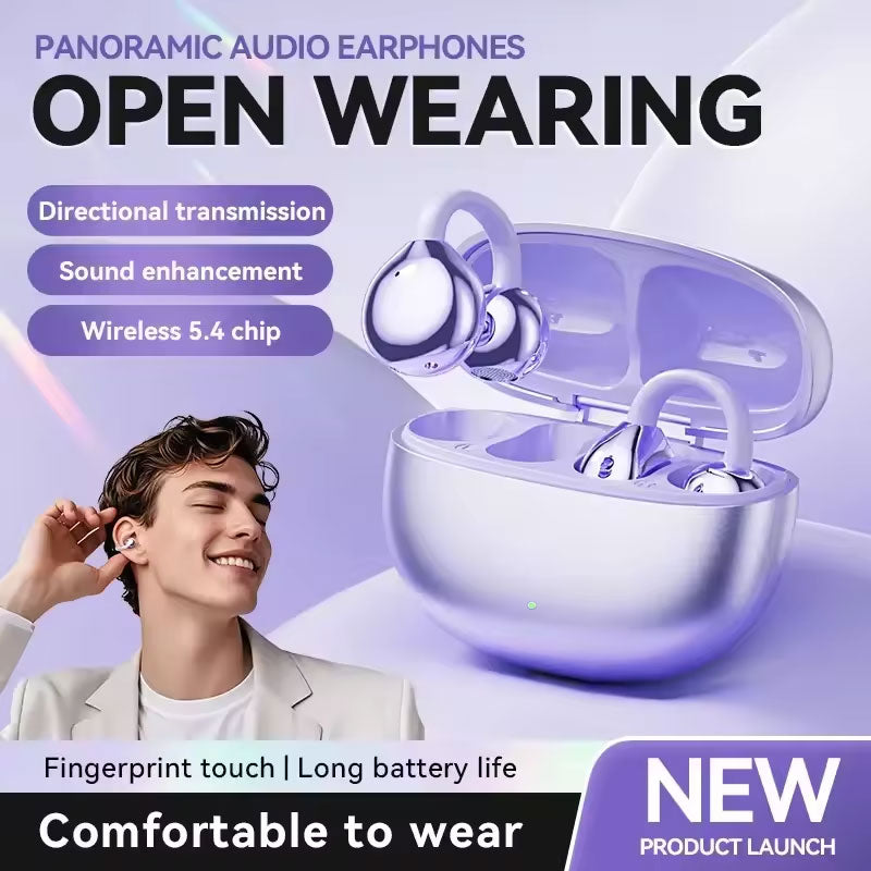 ClipTunes™ - Draadloos Geluid, Stijlvol En Comfortabel!