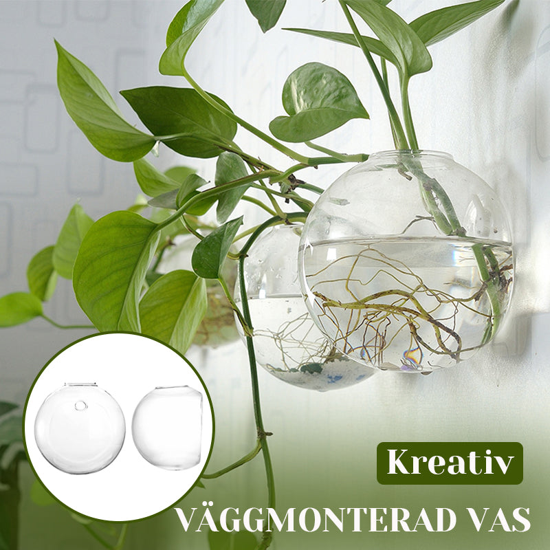 1+1 GRATIS | WallBloom™ Creatieve Wandgemonteerde Vaas