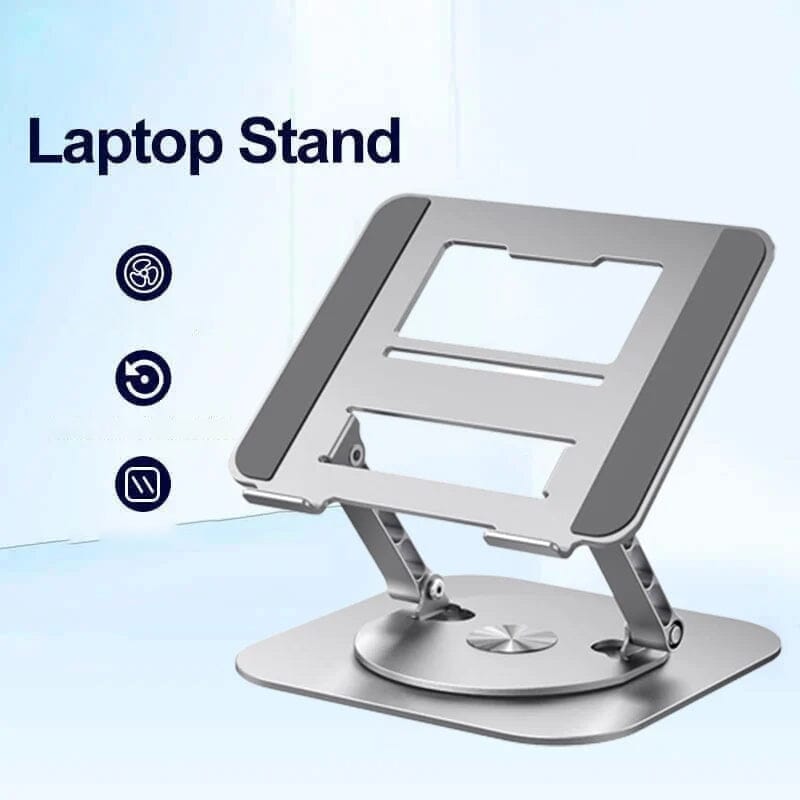 SpinStand™ – 360° Roterende Laptop-/Tabletstandaard