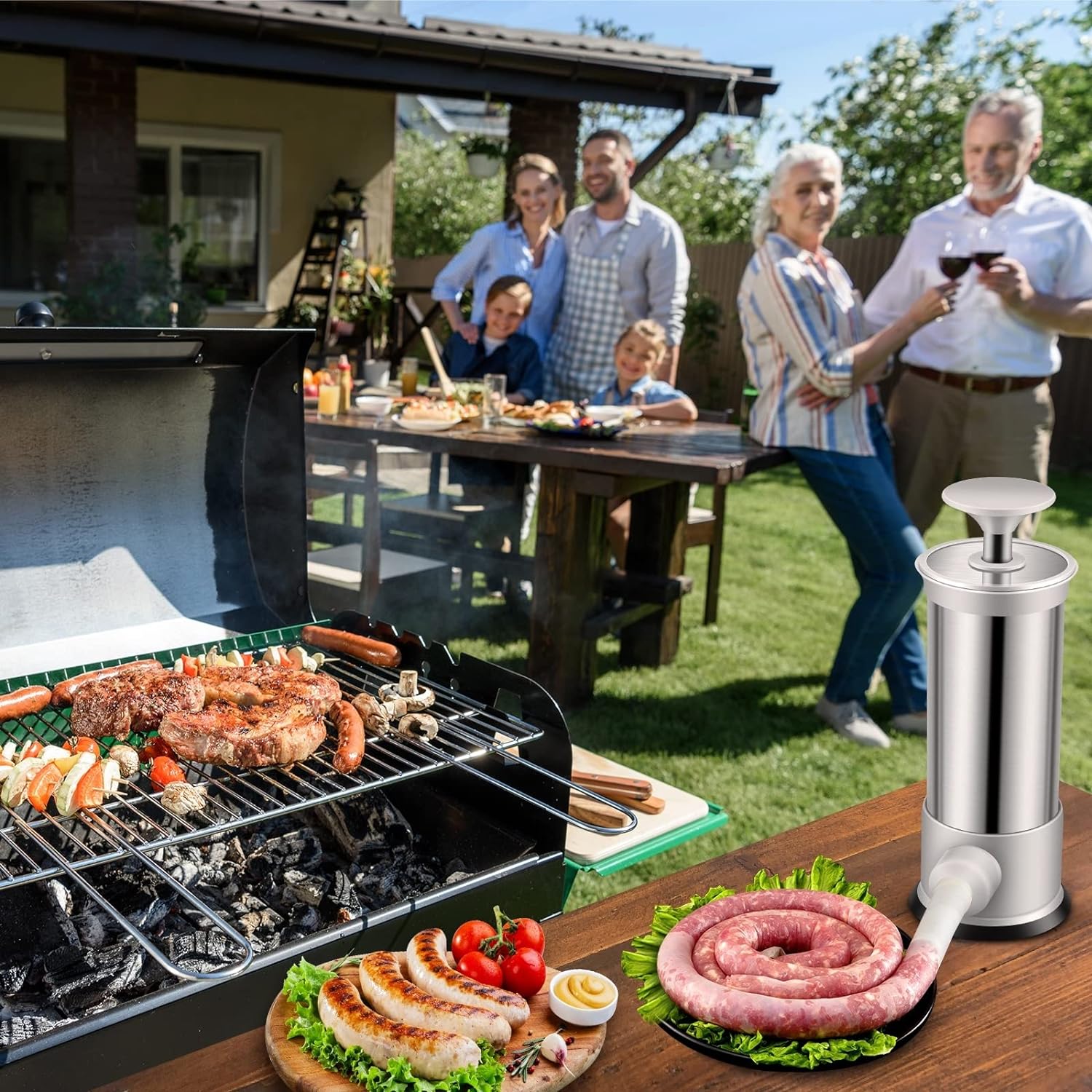 SausiCraft™ - Maak perfecte worstjes met gemak!