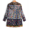 Annette™ - Fleecejack met bloemenprint