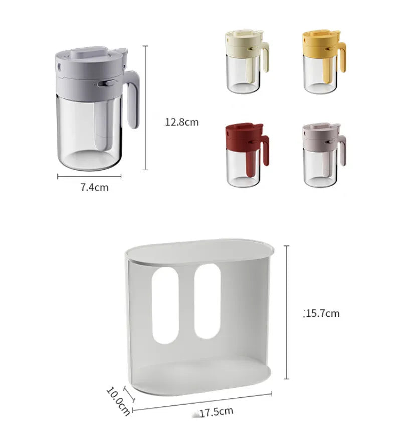 SpicePro™ – 2-in-1 glazen kruidenpotjes met lepel