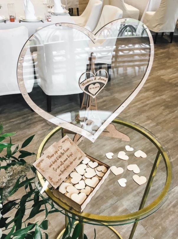Heartistry™ - Een gastenboek dat uw liefde voor altijd vastlegt!