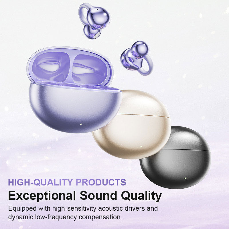 ClipTunes™ - Draadloos Geluid, Stijlvol En Comfortabel!