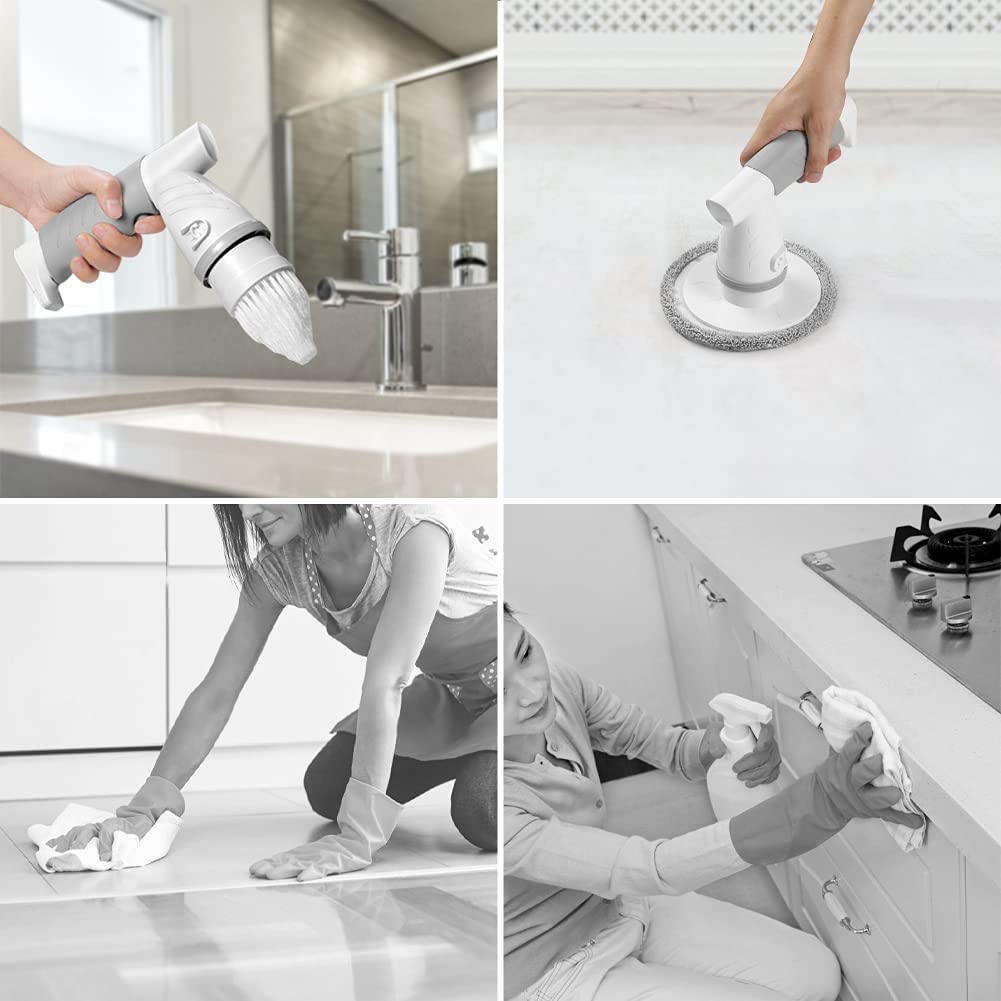 PowerScrub™ - Zeg vaarwel tegen vuil en Vlekken!