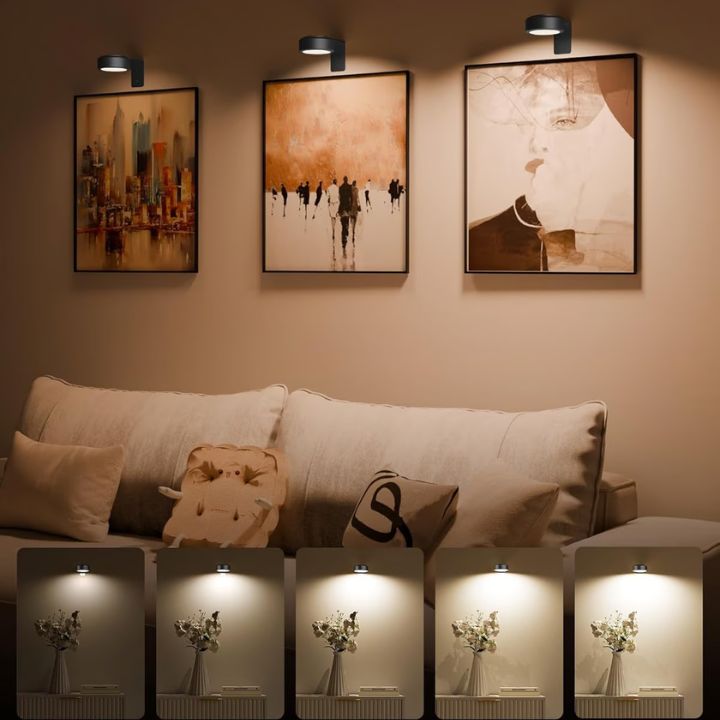 1+1 GRATIS | LumiMag™ Magnetische LED-Wandlamp voor Foto's