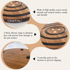 MagniWood™ - Magnetische houten onderzetters