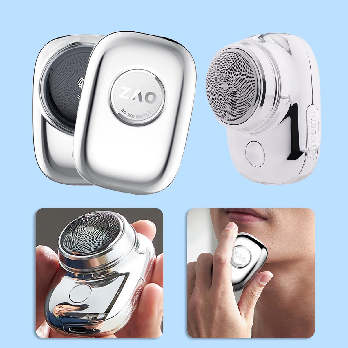 MiniShave™ - Een perfecte gladde scheerbeurt, waar dan ook!