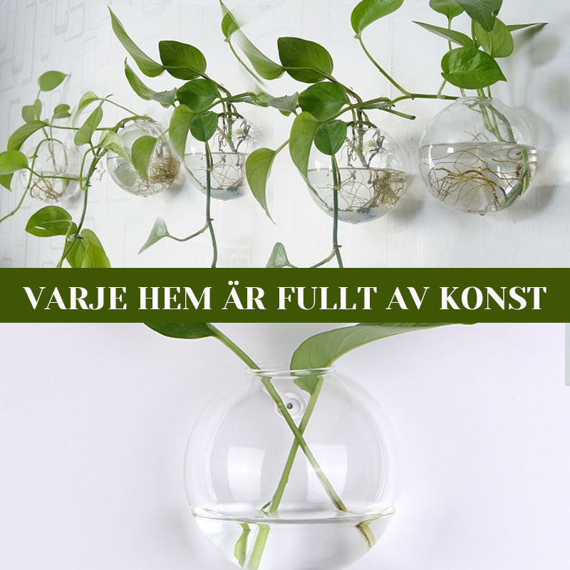 1+1 GRATIS | WallBloom™ Creatieve Wandgemonteerde Vaas