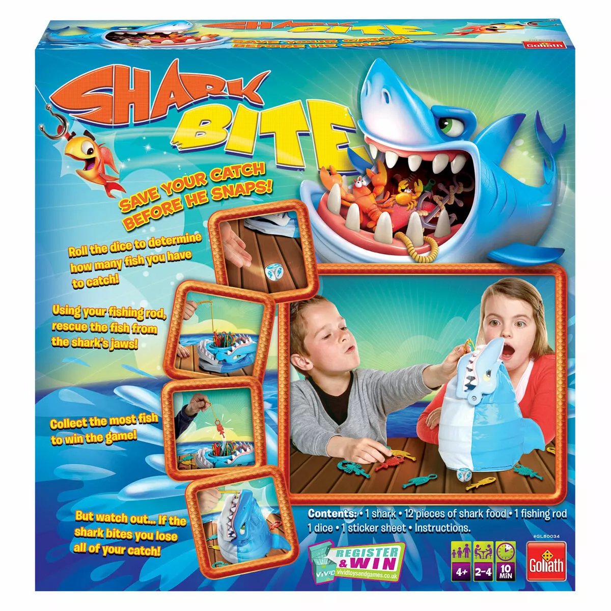 BiteBlitz™ - Het Ultieme Haaienbeetspel