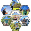 ShadeCap™ - Buitenzonnekap met dubbele schermoppervlakte!