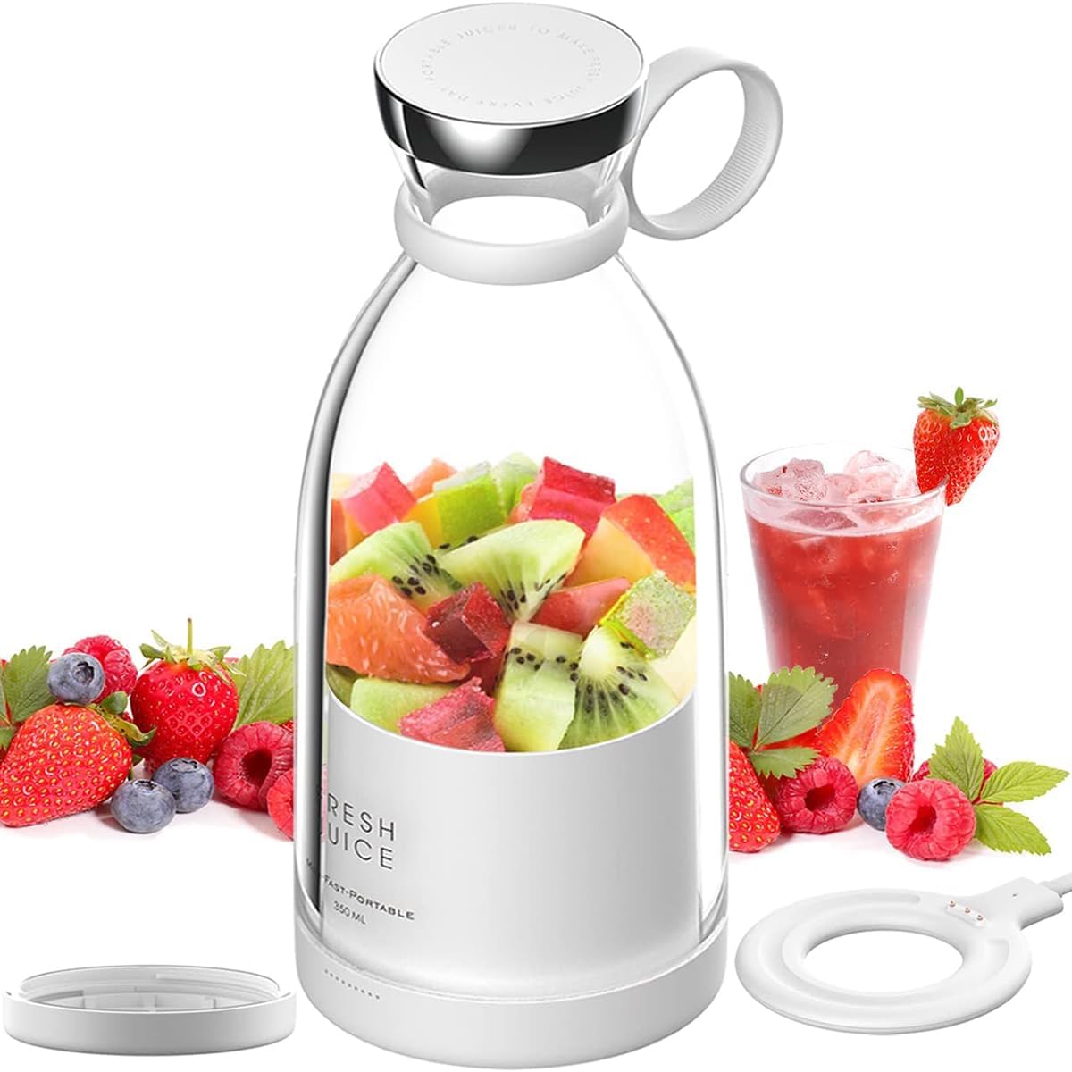 NutriBot™ - Mixer Op Batterijen Voor Vitale Drankjes