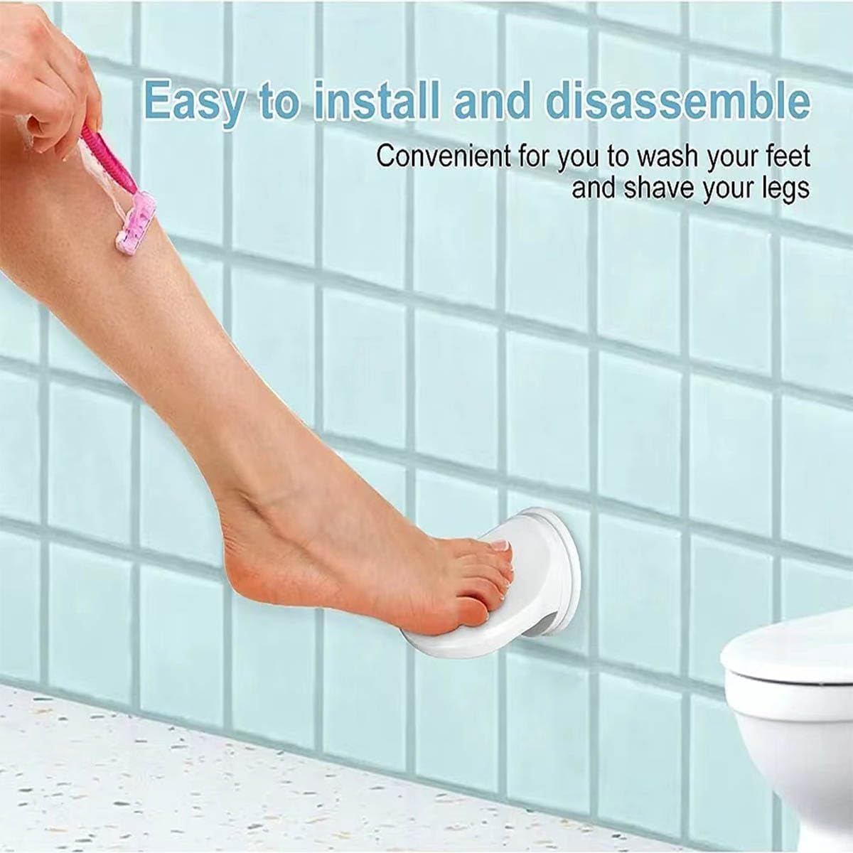 Footrest™ - Wandmontage voetsteun voor de douche