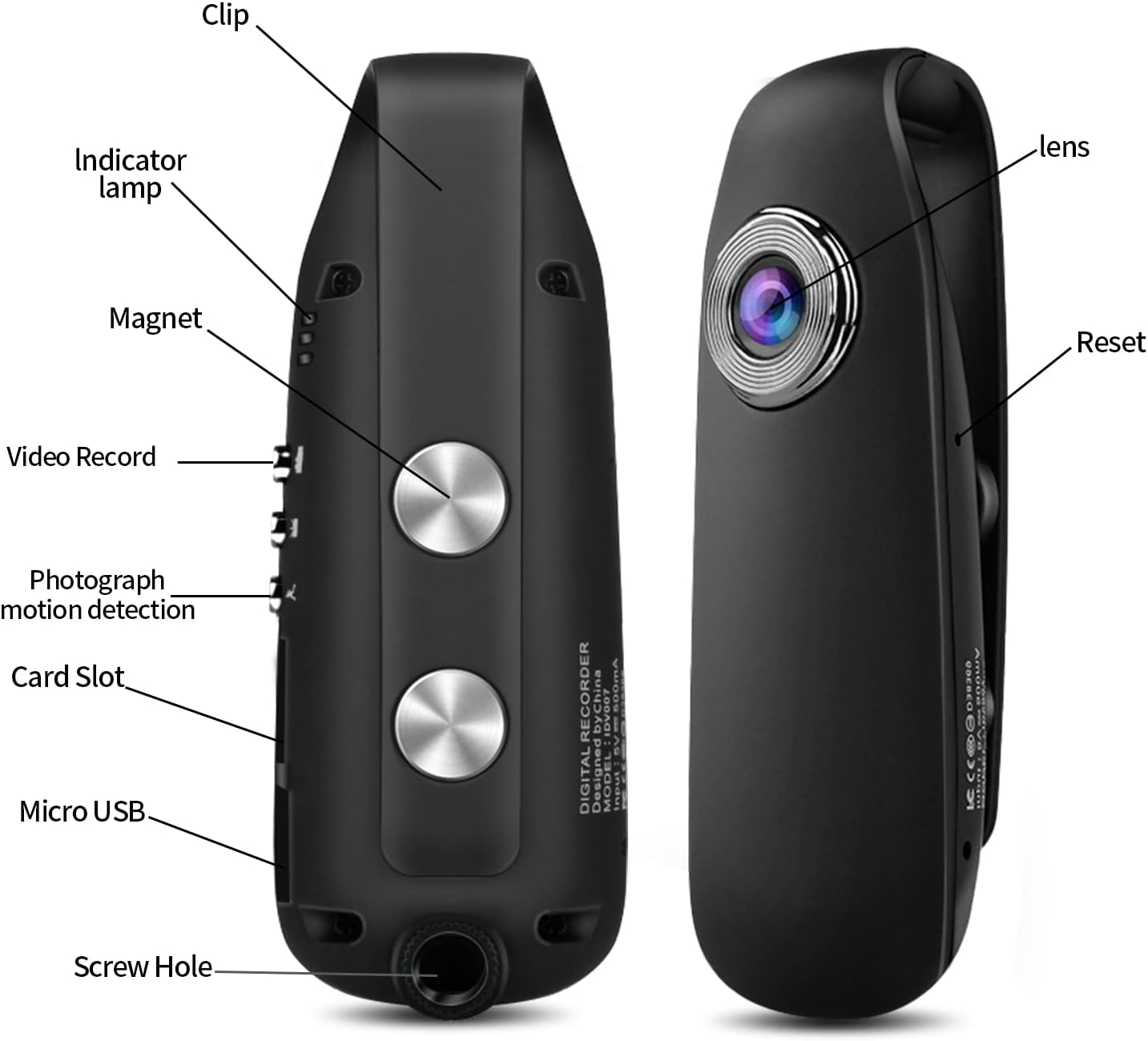 SnapCam™ - Hoge resolutie opnames – altijd en Overal