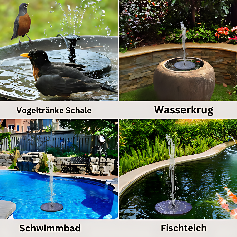 SunSprout™ - Zonne-energie Aangedreven Waterfontein