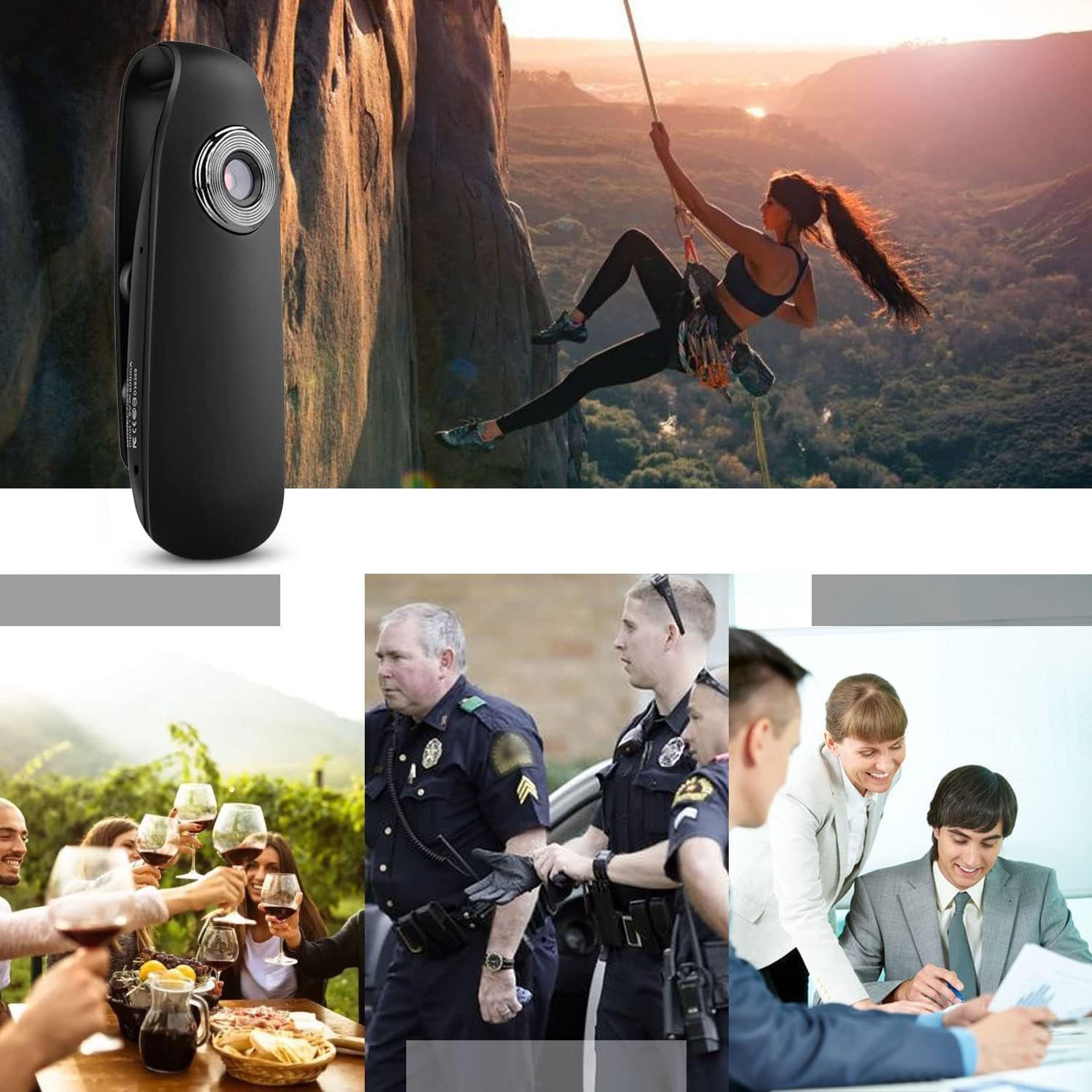 SnapCam™ - Hoge resolutie opnames – altijd en Overal