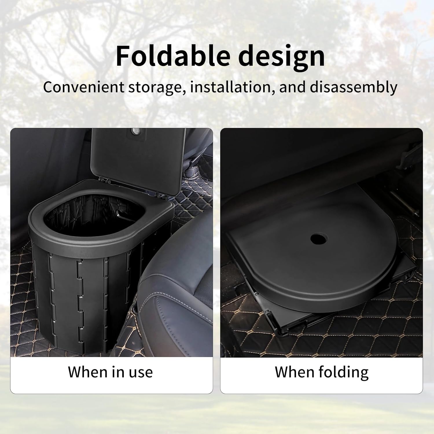 FoldaLoo™ – Draagbaar Vouwtoilet