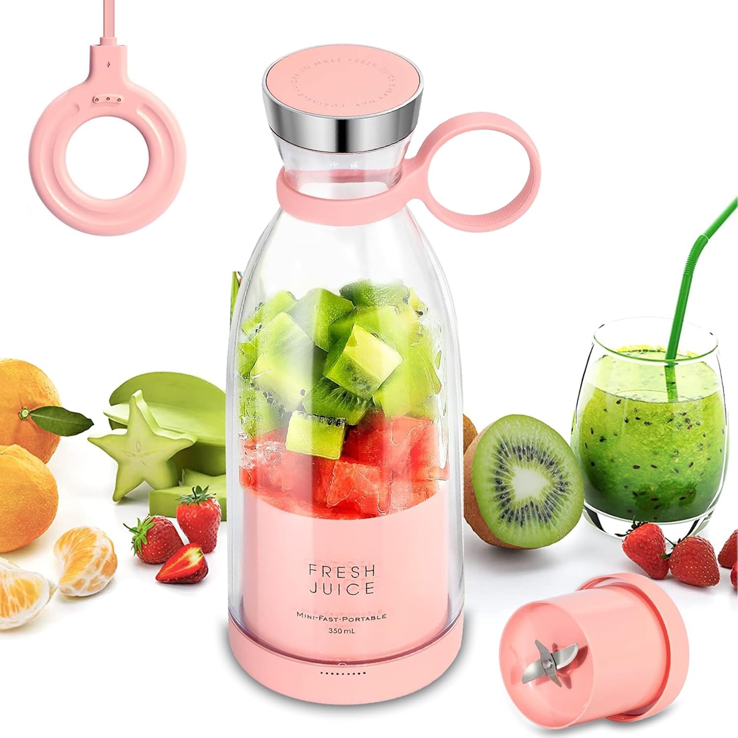 NutriBot™ - Mixer Op Batterijen Voor Vitale Drankjes