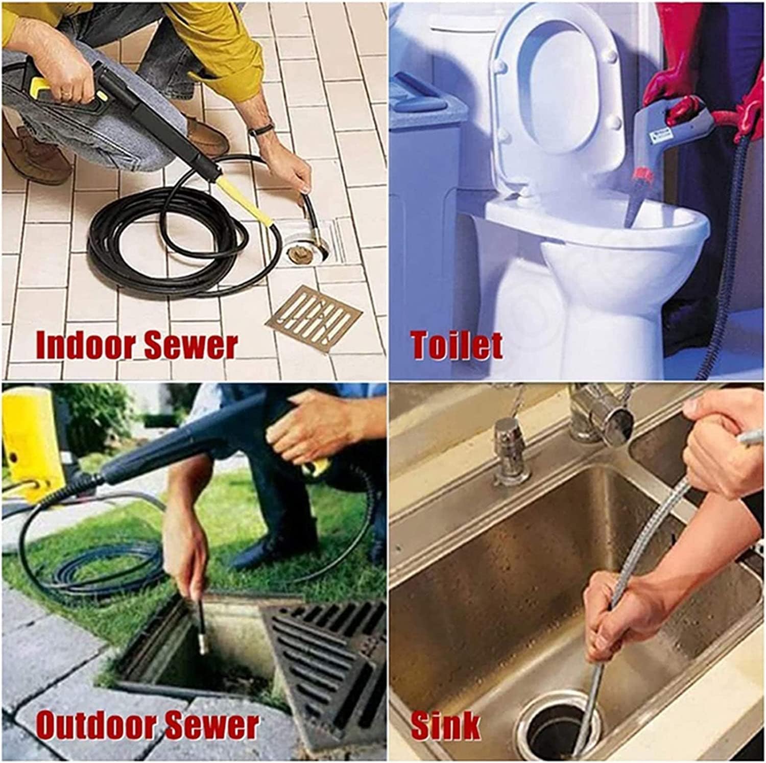 HydroForce™ - Verwijder Eenvoudig Verstoppingen En reinig Leidingen Effectief!