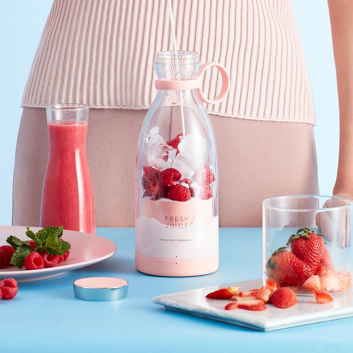 NutriBot™ - Mixer Op Batterijen Voor Vitale Drankjes