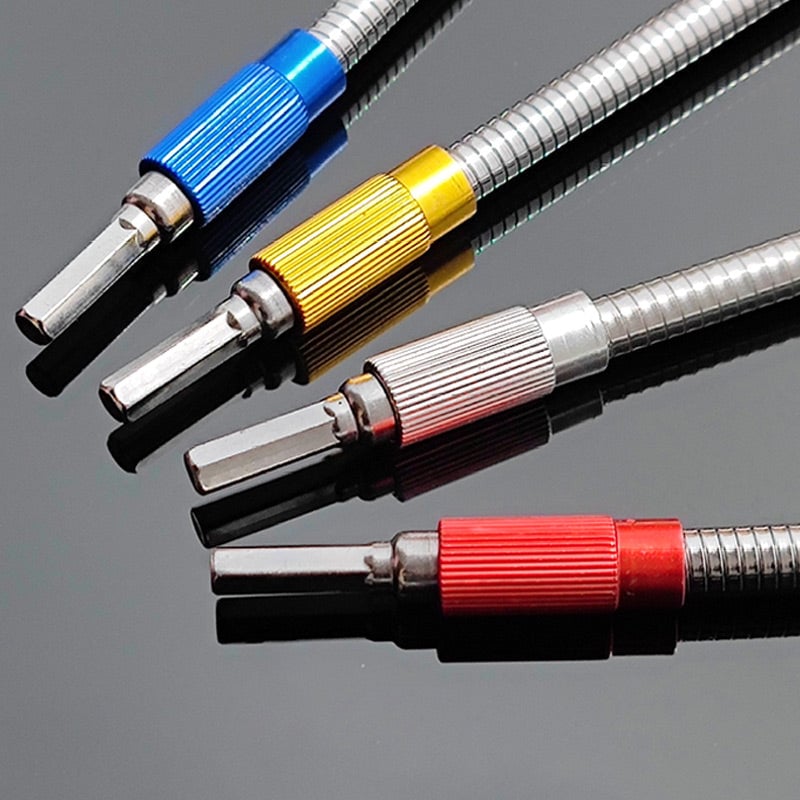 1+1 Gratis | FlexiBit™ Zeskantas Welle Metaal Flex Universele Uitbreidings Bit Houder