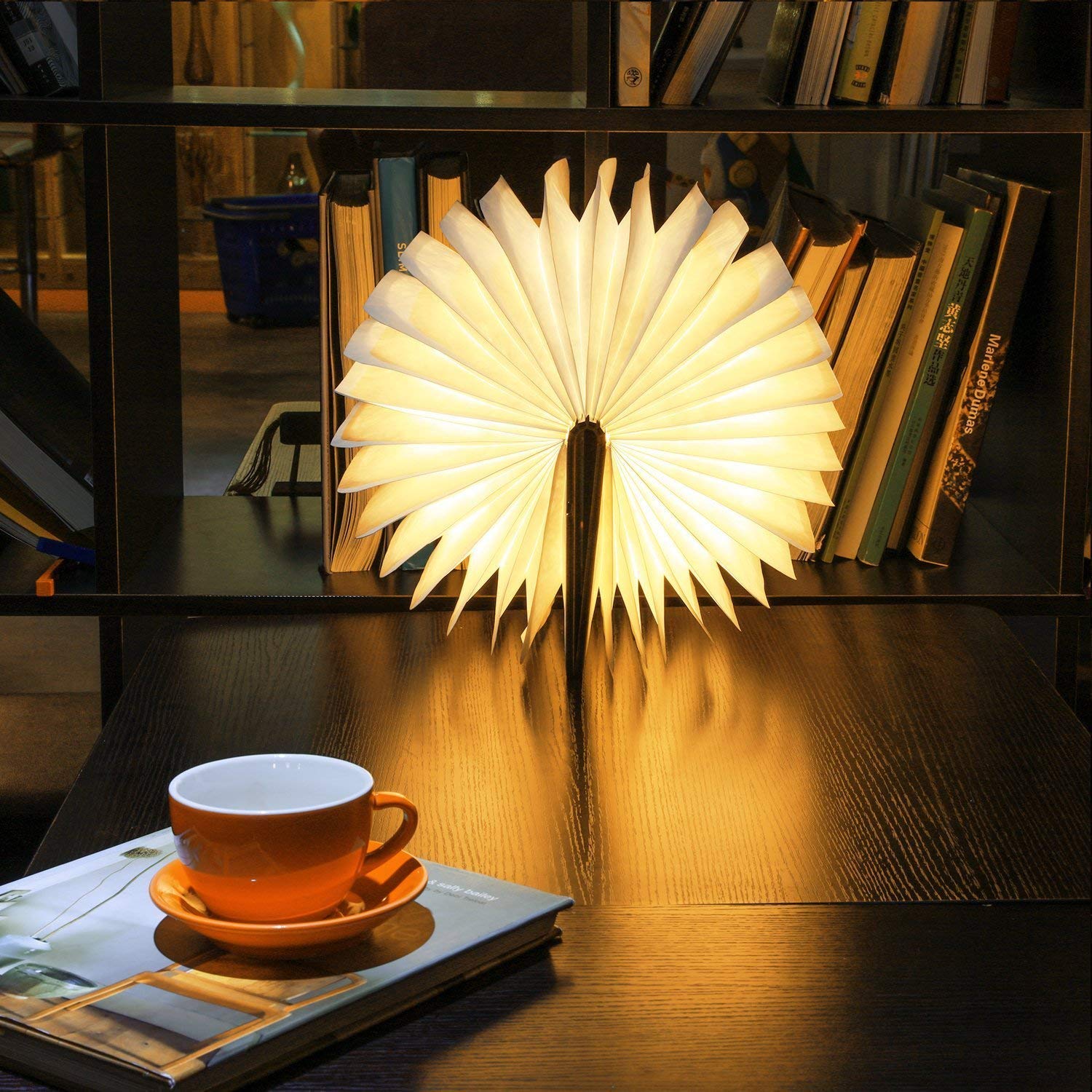 LumiFold™ - Opvouwbare bedlamp voor het omslaan van Pagina's