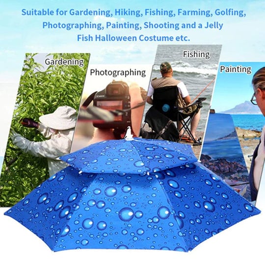 ShadeCap™ - Buitenzonnekap met dubbele schermoppervlakte!
