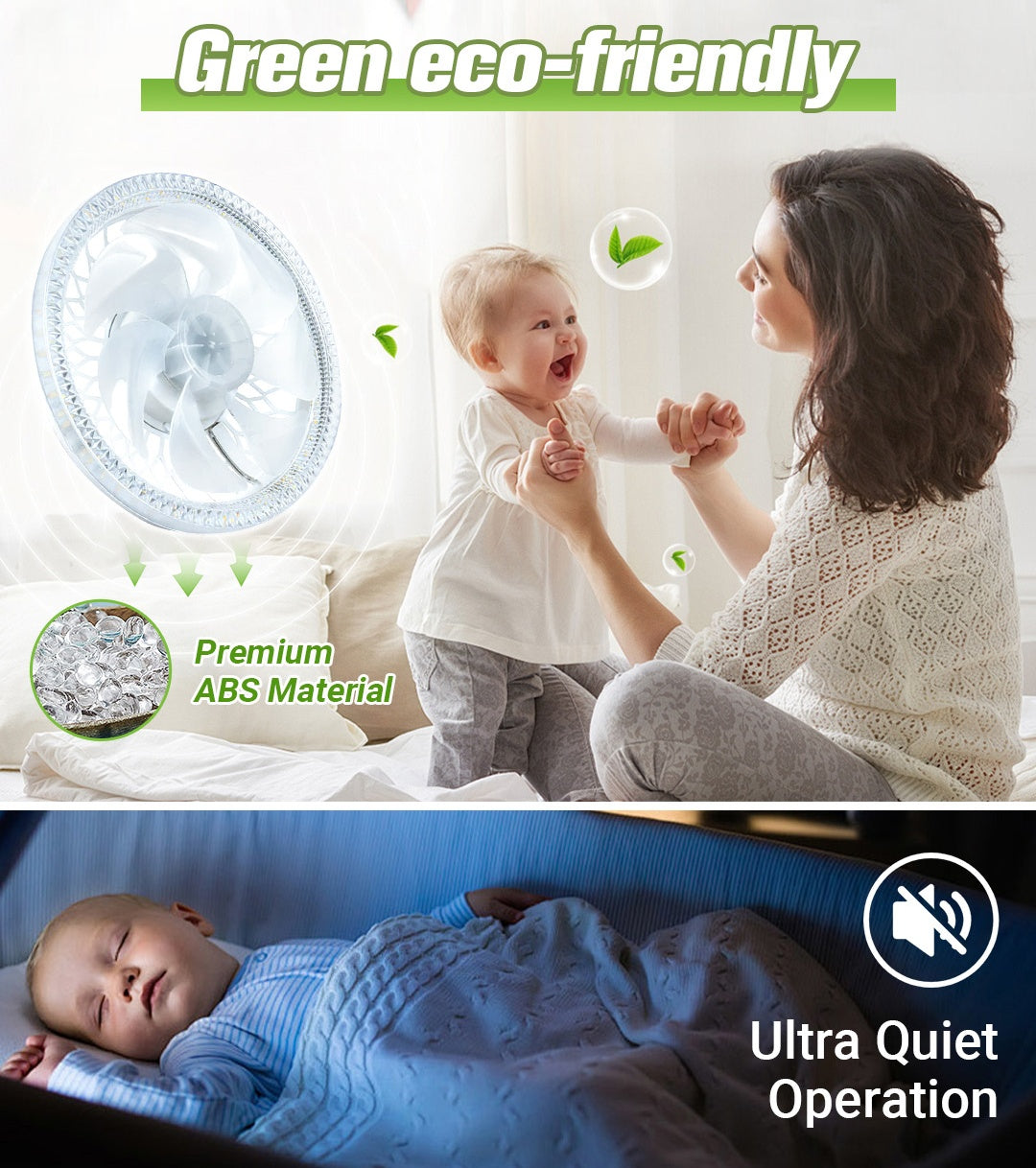 FanLume™ - 2-in-1 Ventilatorlamp met Afstandsbediening