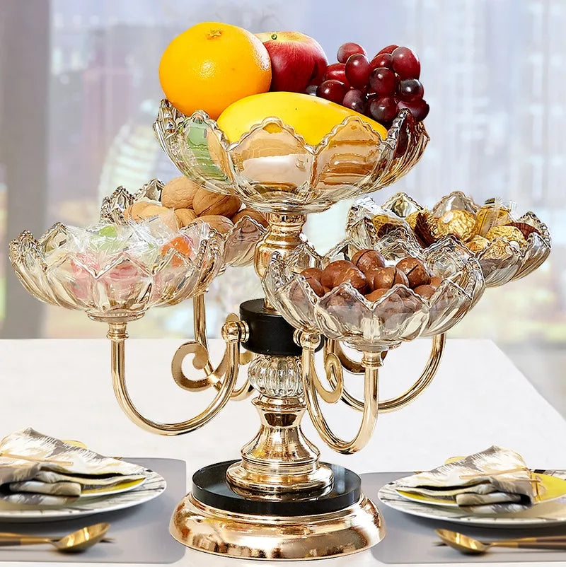 GlitzFloral™ – Draaibare Fruitschaalstandaard
