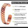 1+1 GRATIS | Menheal™ Magnetische Therapie Bioion Armband