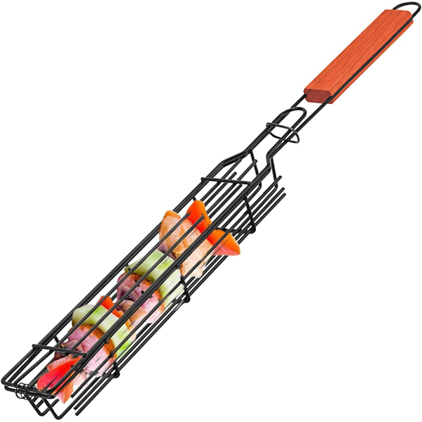 1+1 Gratis | GrillMate™ Herbruikbare Grillmand voor Spiezen