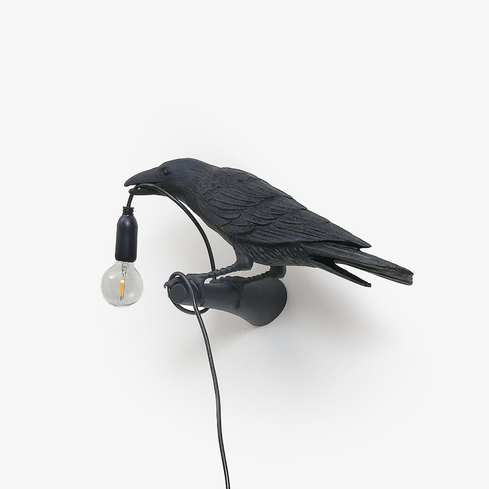 RavenGlow™ - Vogel Wandlamp