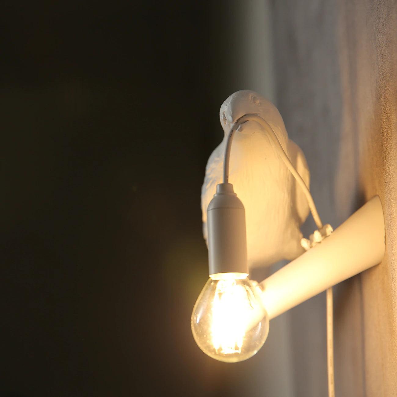 RavenGlow™ - Vogel Wandlamp