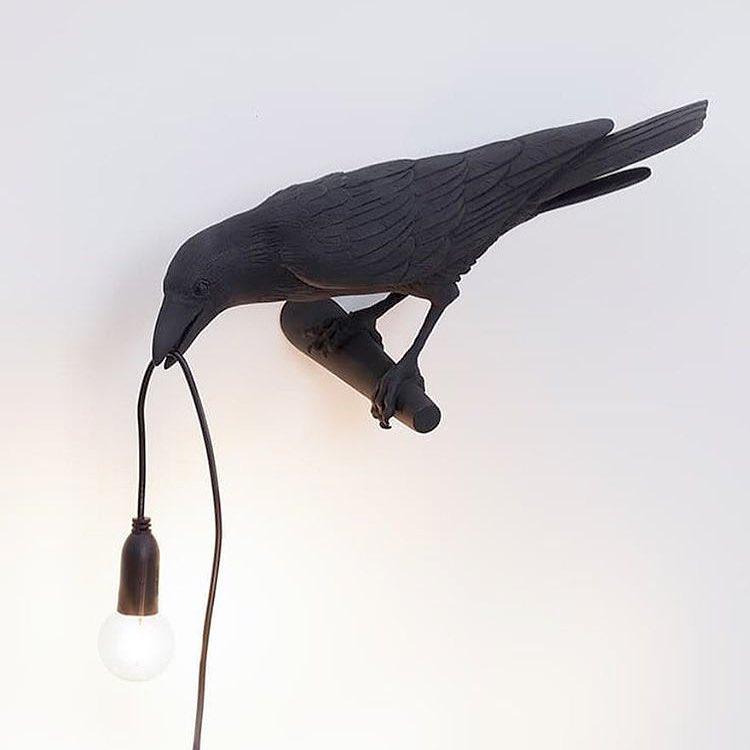 RavenGlow™ - Vogel Wandlamp
