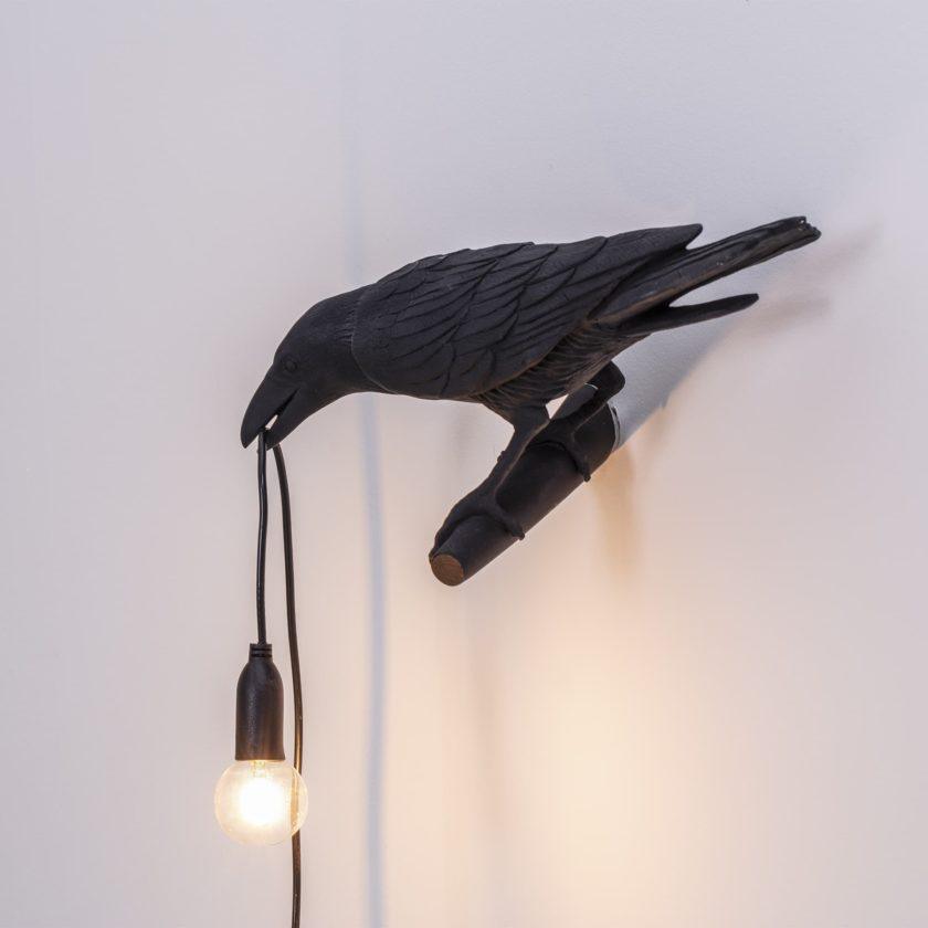RavenGlow™ - Vogel Wandlamp