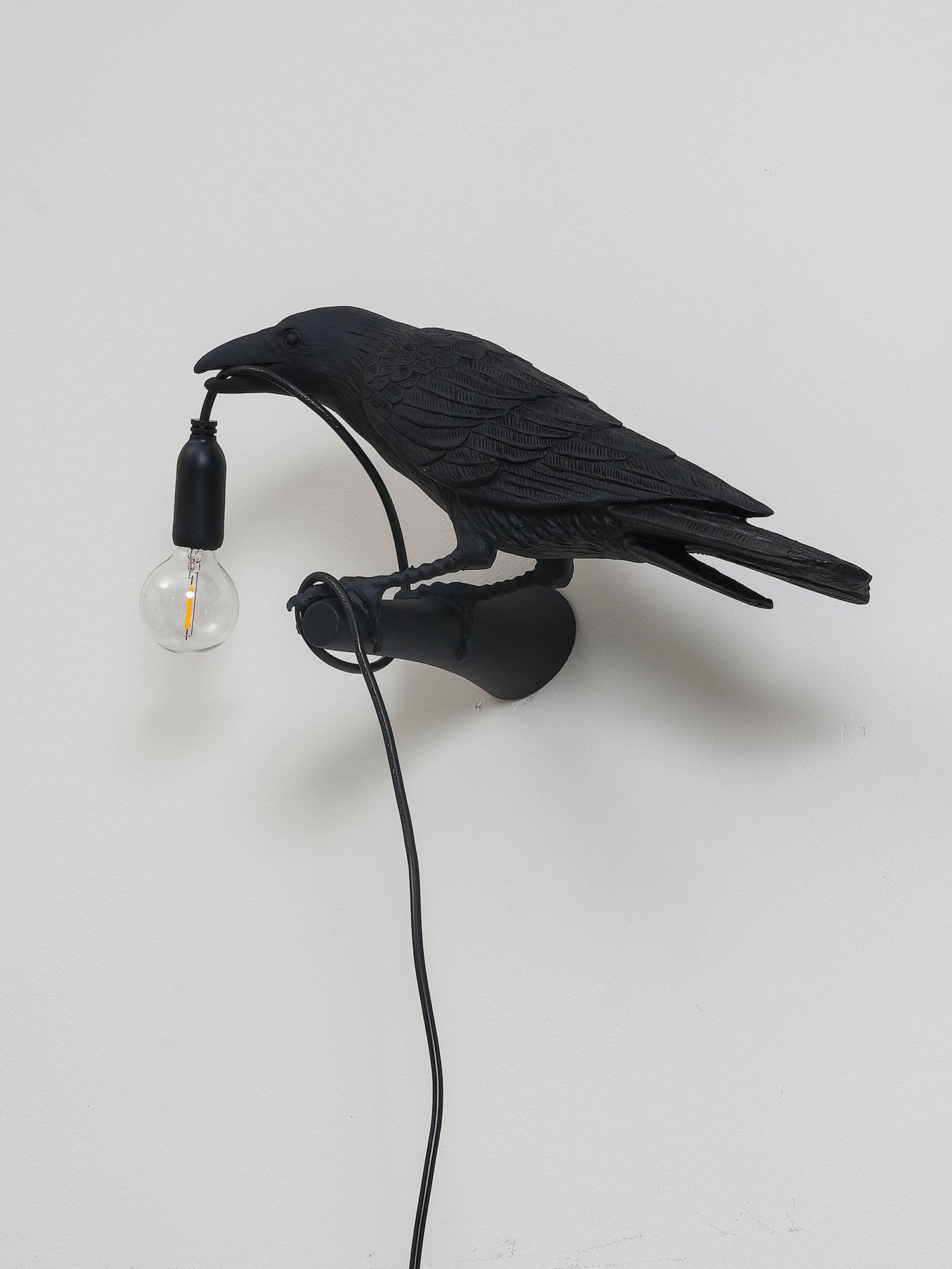 RavenGlow™ - Vogel Wandlamp
