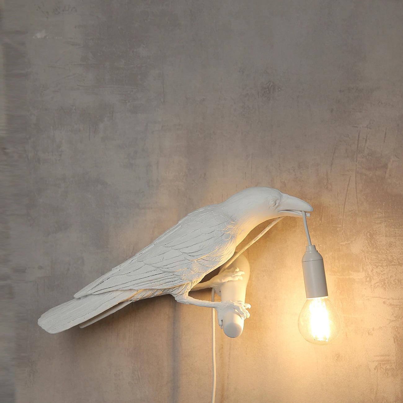 RavenGlow™ - Vogel Wandlamp