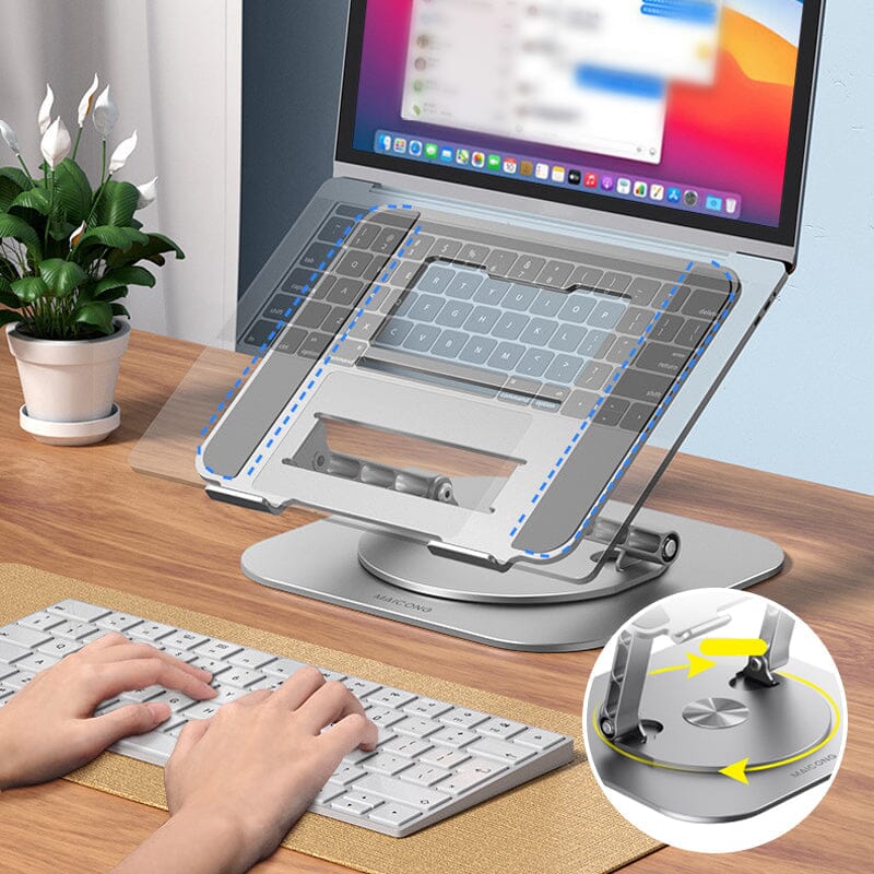 SpinStand™ – 360° Roterende Laptop-/Tabletstandaard