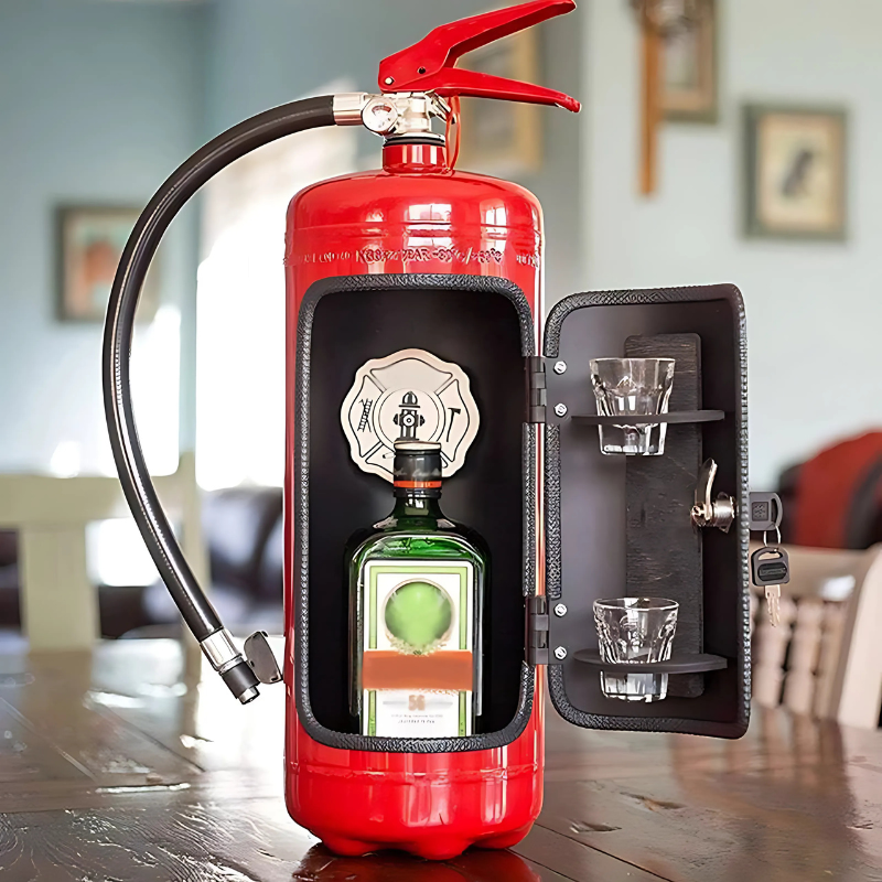 ExtinBar™ – Drankcontainer In De Vorm Van Een Brandblusser