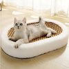 ScratchNest™ - Pluche Kattenmand met een Krabbaar Oppervlak