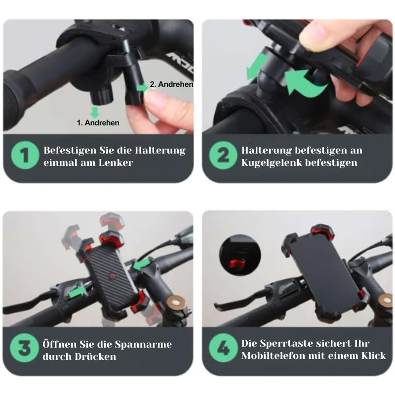 GripCycle™ - Draaiende telefoonschijf
