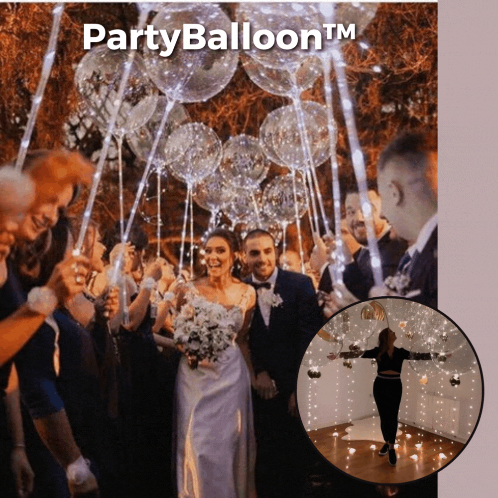 5+5 GRATIS | PartyBalloon™ Verlichte Ballonnen