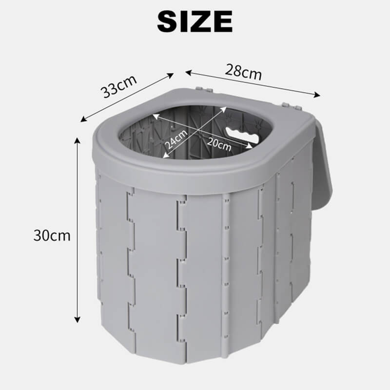 FoldaLoo™ – Draagbaar Vouwtoilet