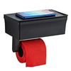 Rolluxe™ – 2-in-1 toiletrolhouder met plank en opbergdoos