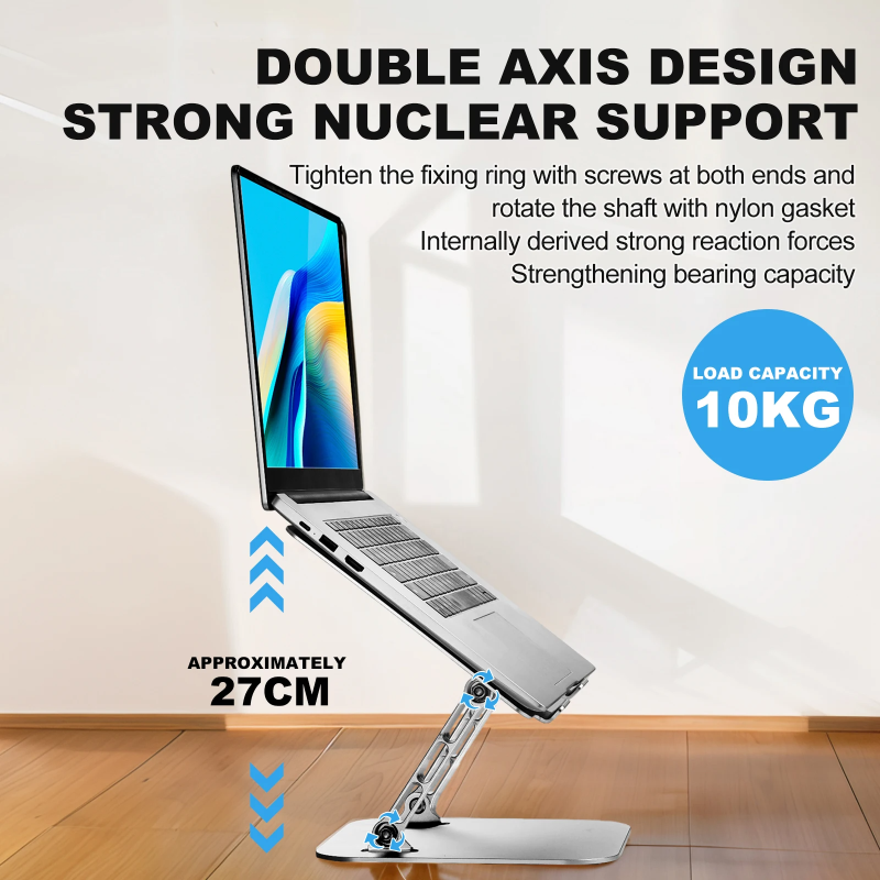 SpinStand™ – 360° Roterende Laptop-/Tabletstandaard