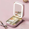 GlamBox™ - LED Driekleurige Verstelbare Make-up Spiegelcase